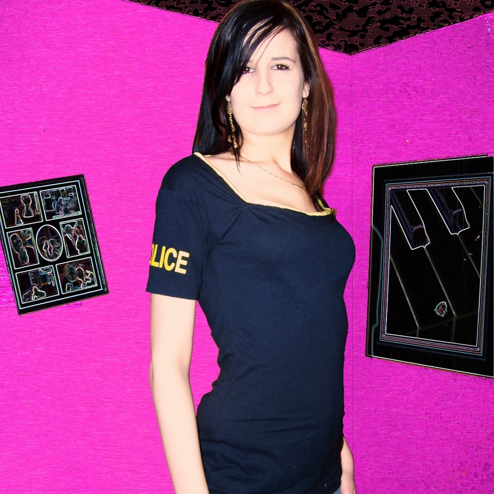 Top - Made of recycled Police Tee